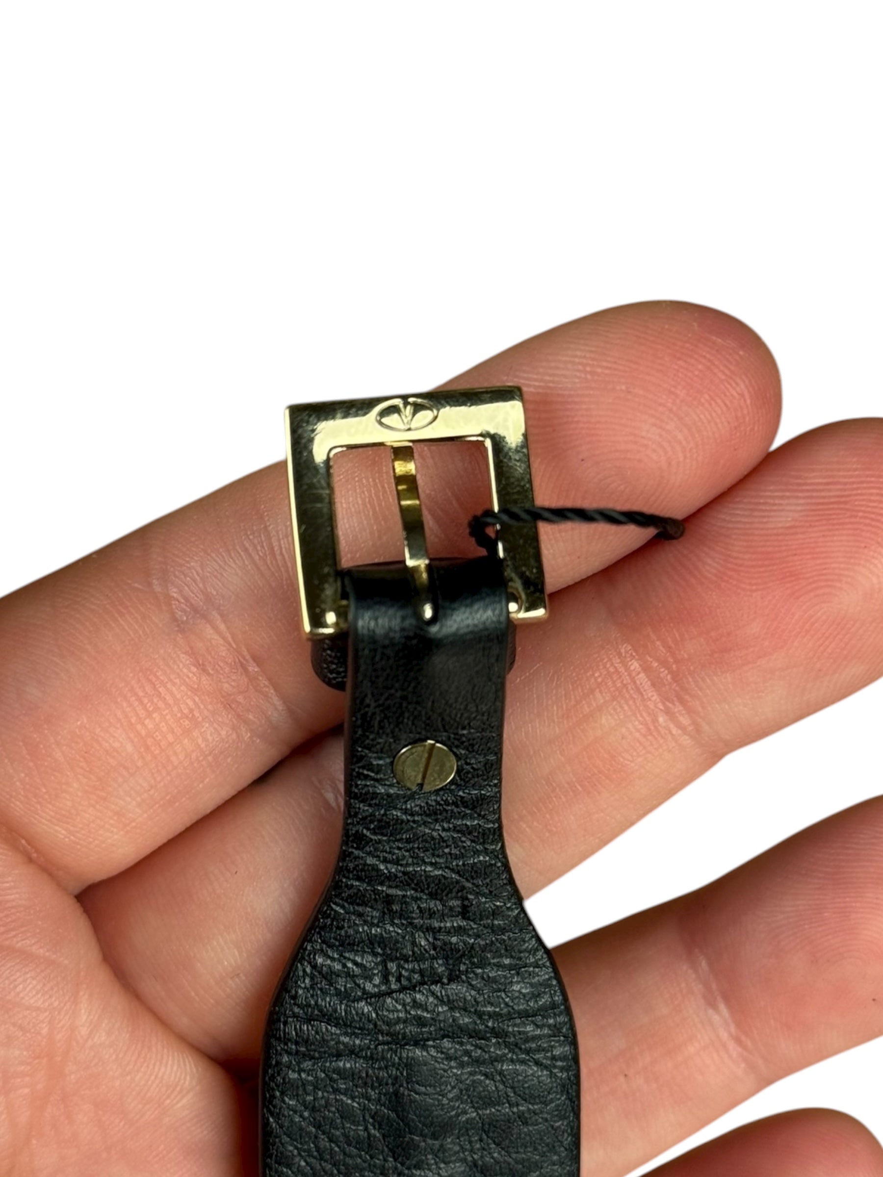 Valentino Stud Pyramid Leather Bracelet