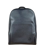 Coach Black Crossgrain Leather Wade Backpack