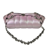Gucci Escape Pink Leather Horsebit Shoulder Bag