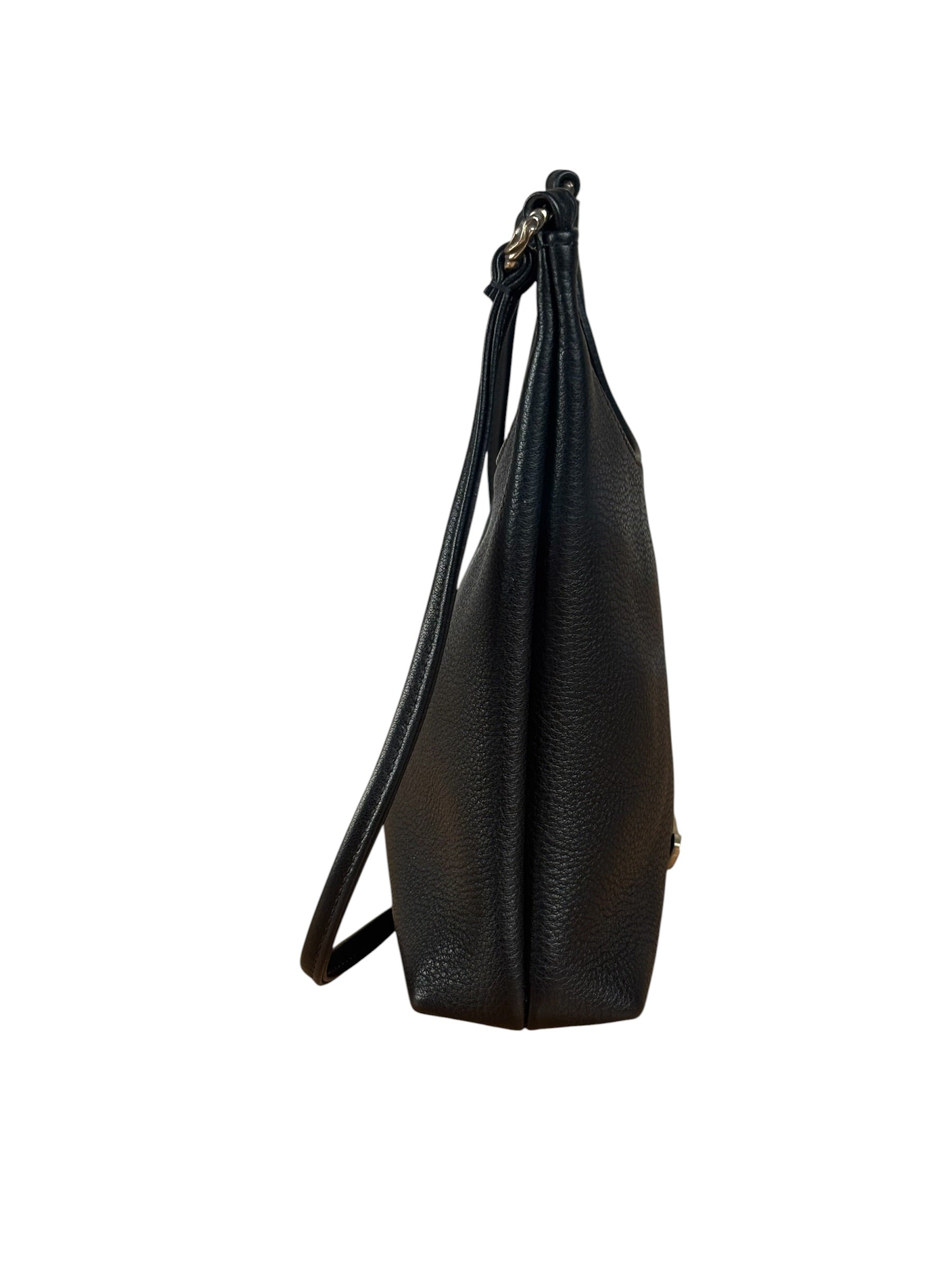 Chrome Hearts Leather Viv Silver Dagger Shoulder Bag