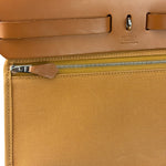 Hermes Pink/Brown Leather Trim Herbag Zip 31 Two-Way Bag