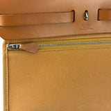 Hermes Pink/Brown Leather Trim Herbag Zip 31 Two-Way Bag