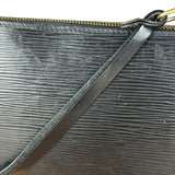 Louis Vuitton Black Epi Pochette