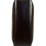 Celine Brown Leather Trim C Macadam Hobo Bag