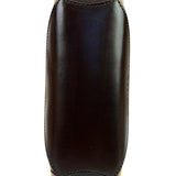 Celine Brown Leather Trim C Macadam Hobo Bag