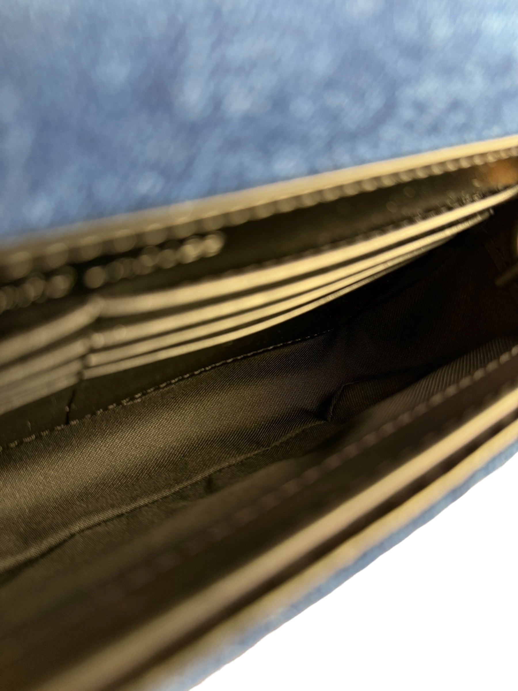 Marc Jacobs The Denim Mini Chain Bag