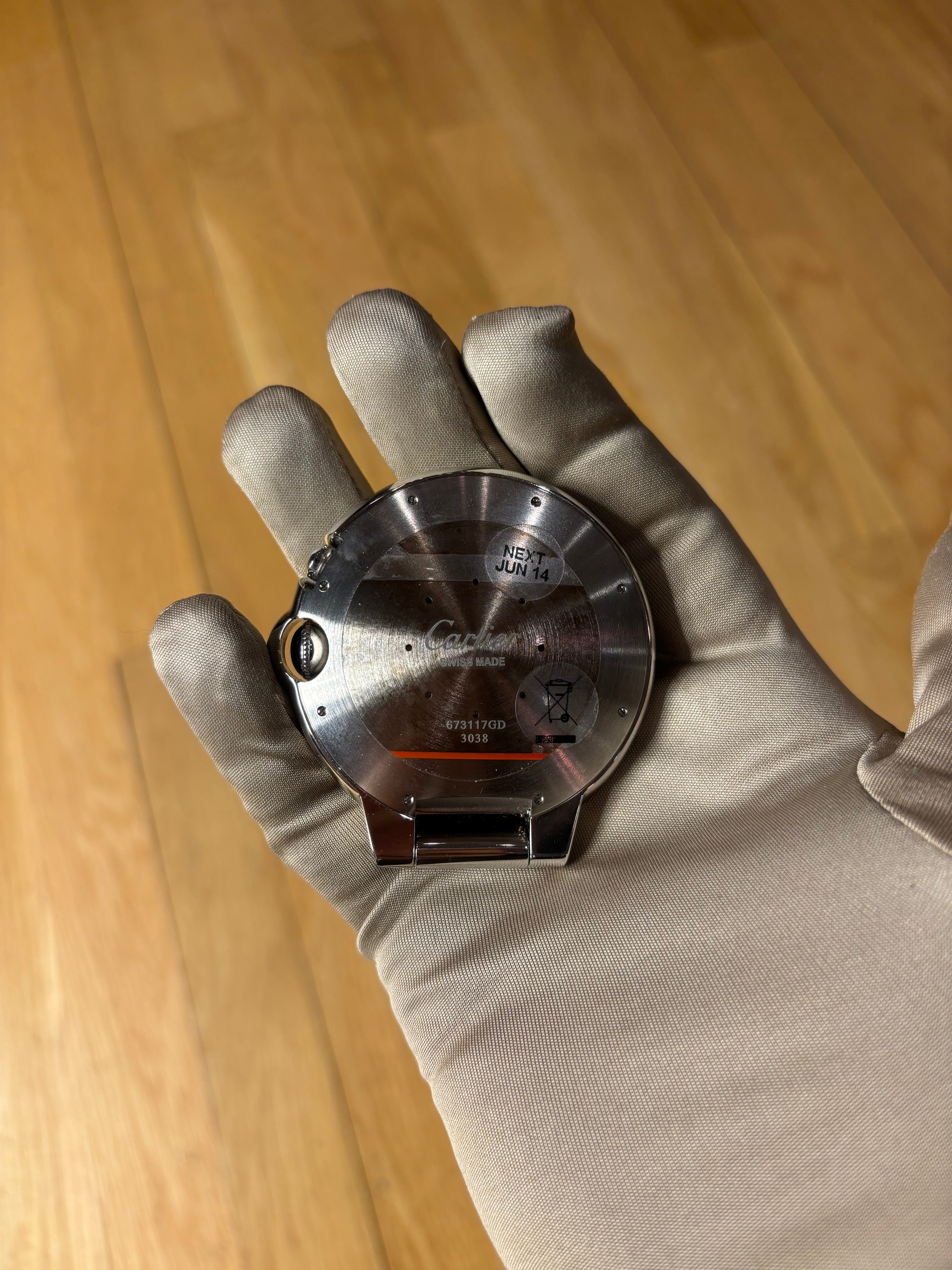 Cartier Ballon Bleu Desk Clock