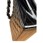 Chanel Vintage Black Quilted Leather Flap Bag 1996