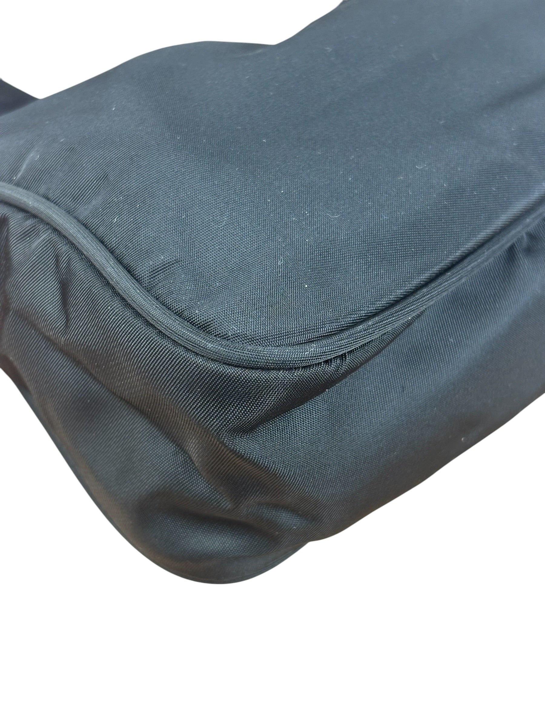 Prada Black Tessuto Nylon Shoulder Bag