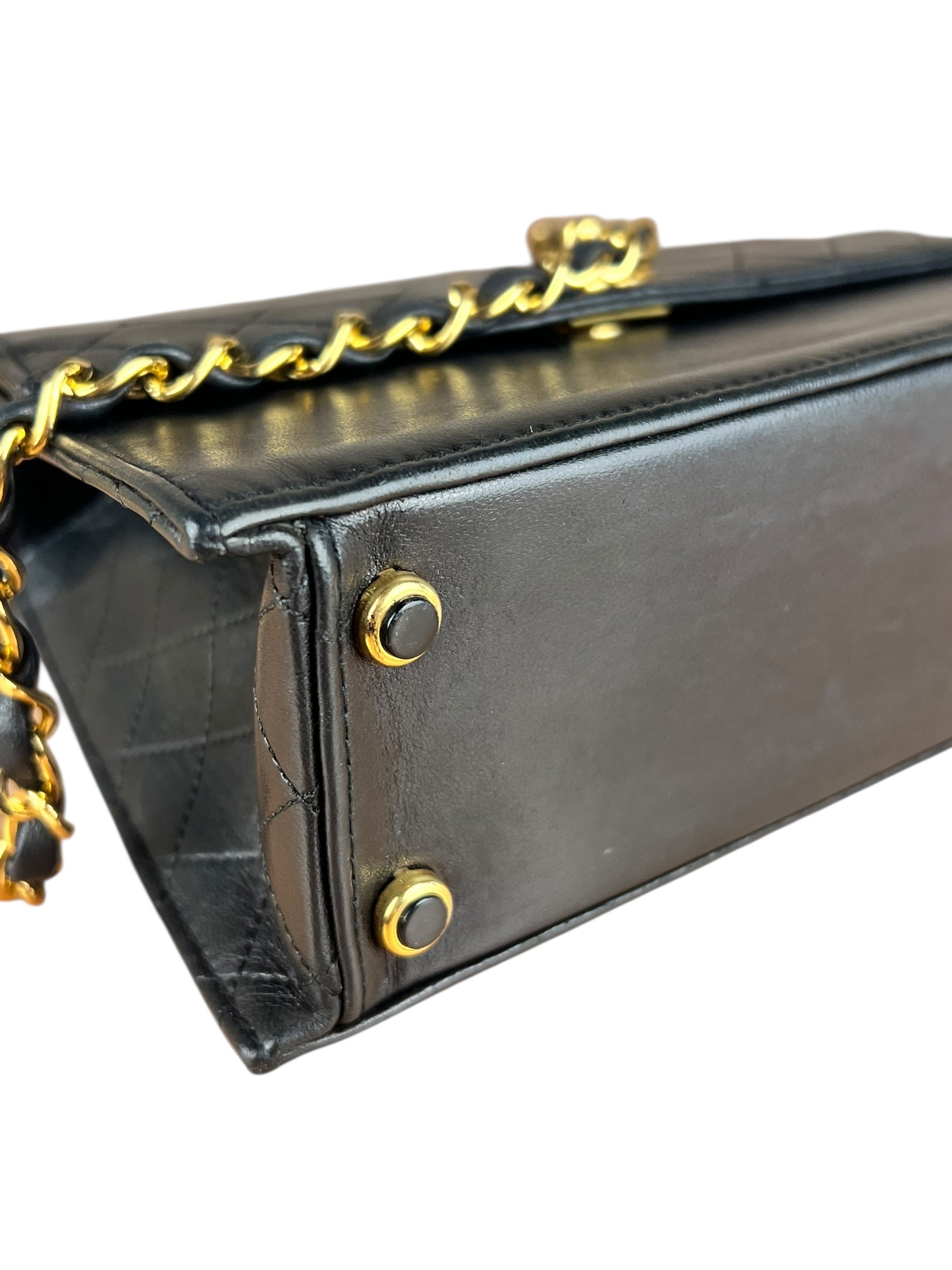 Chanel Neo Executive Black Lambskin 1990