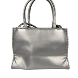 Telfar Small Silver Shopping Tote