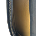 Bottega Veneta Navy Intrecciato Bi-Fold Flap Long Wallet