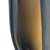 Bottega Veneta Navy Intrecciato Bi-Fold Flap Long Wallet