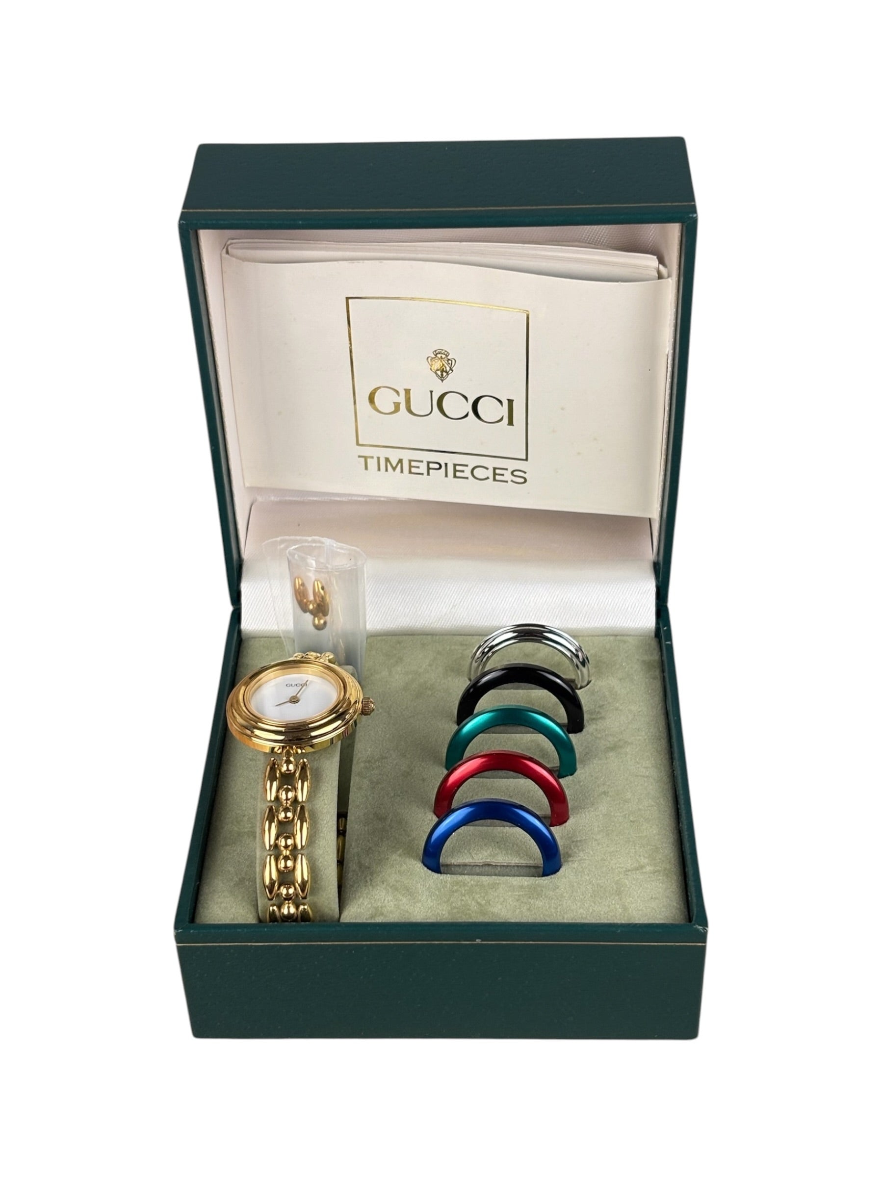 Gucci Vintage Change Bezel Watch 1100-L
