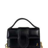 Jacquemus Black Leather Nano Le Petit Bambino Two-Way Bag Replacement Chain