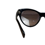 Prada Vintage Black Cat Eye Sunglasses