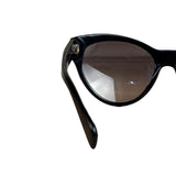 Prada Vintage Black Cat Eye Sunglasses