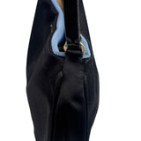 Prada Vintage Satin Black Pochette