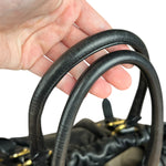 Prada Black Leather Vitello Daino Handbag