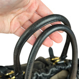 Prada Black Leather Vitello Daino Handbag