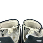 Maison Margiela Replica Leather and Suede Sneaker Black