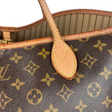 Louis Vuitton Dark Brown Canvas Monogram Neverfull Shoulder Bag PM