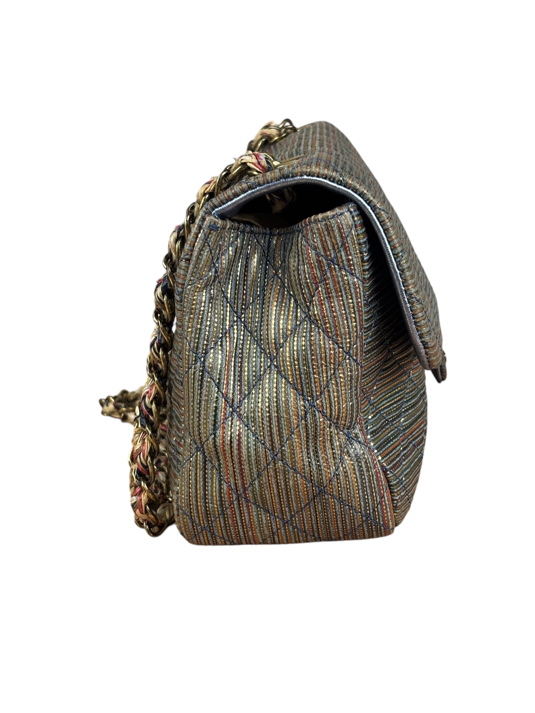 Chanel Paris-Seoul Metallic CC Flap Bag 2016
