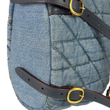 Coach Blue Denim Mini Tabby Backpack
