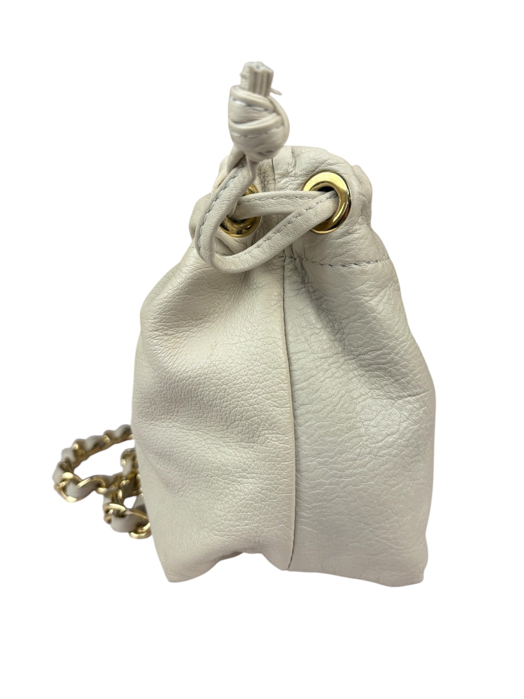 Valentino Cream Slouchy Handbag