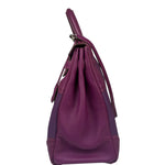 Hermes Kelly 35 Purple Ghillies Swift Togo Leather Handbag 2015