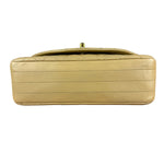 Chanel 1986 Beige Curved Flap Bag