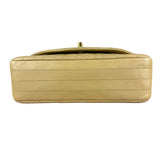 Chanel 1986 Beige Curved Flap Bag