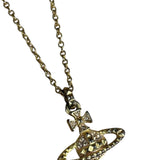 Vivienne Westwood Gold-Tone Orb Pendant Necklace