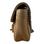 Gucci GG Marmont Matelasse Leather Mini Crossbody Bag Beige