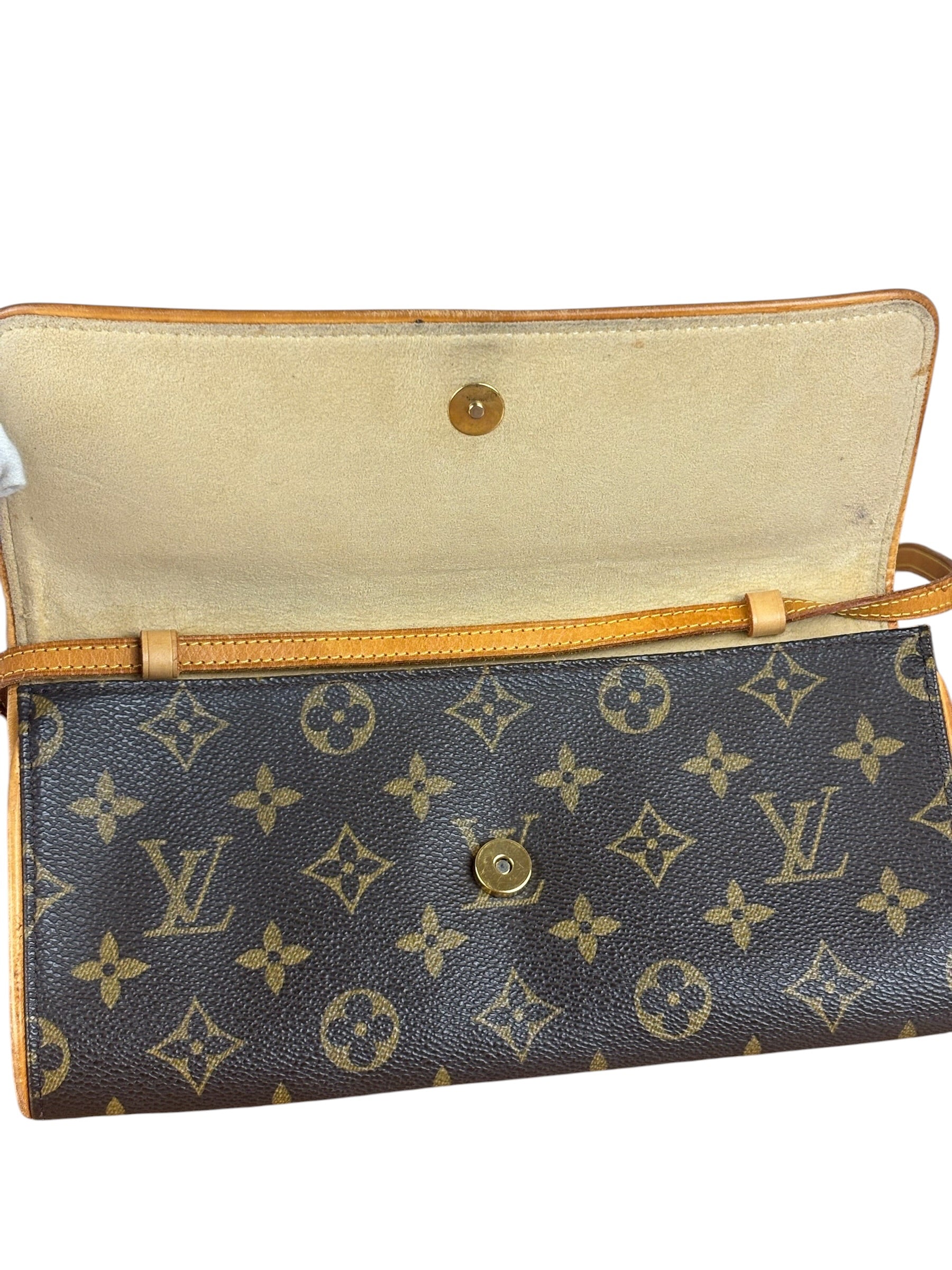 Louis Vuitton Monogram Pochette Twin GM