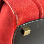 Celine Suede Luggage Phantom Tote Bag