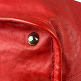 Chanel Red Quilted Leather Natural Beauty Chain Tote 2010