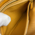 Celine Navy Denim/Leather Trim C Macadam Pochette