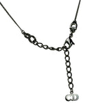 Christian Dior Silver-Tone Pendant Necklace