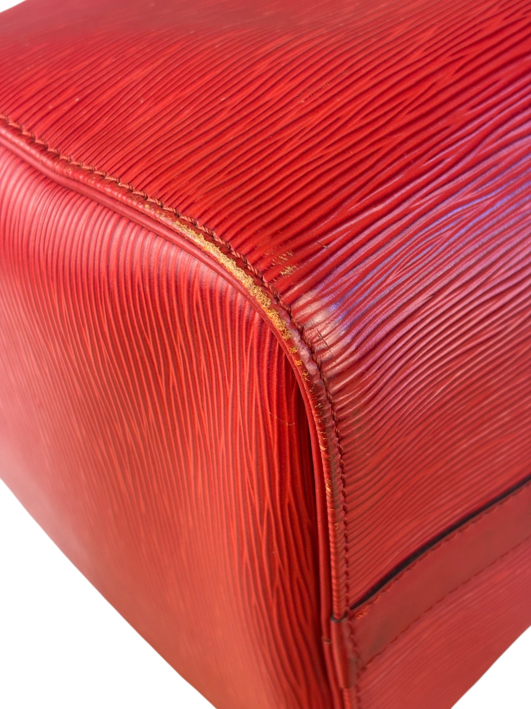 Louis Vuitton Red Epi Leather Speedy 30