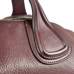 Givenchy Nightingale Burgundy Leather Two-Way Bag
