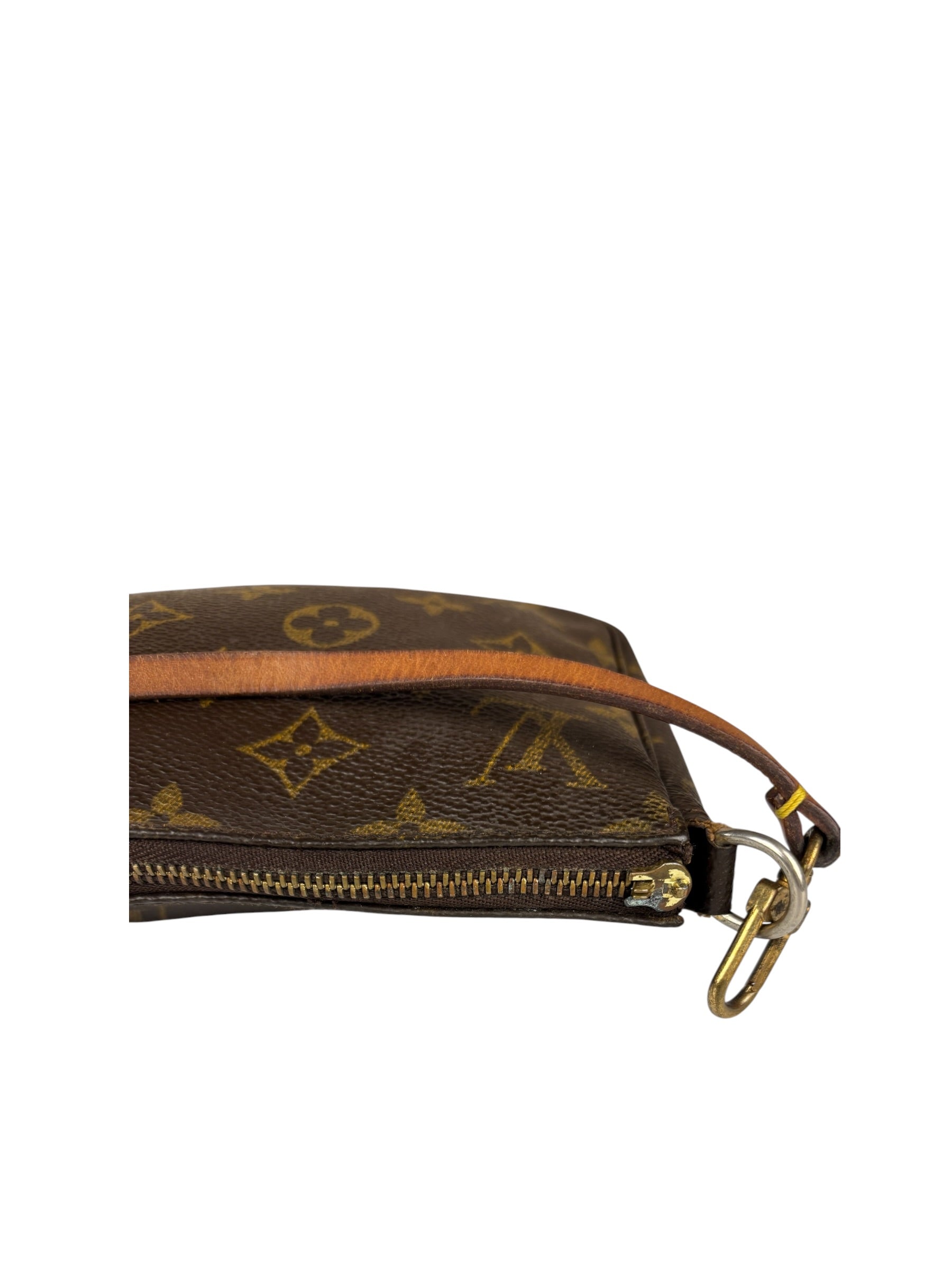 Louis Vuitton Monogram Pochette Broken Zip