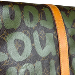 Louis Vuitton Stephen Sprouse Limited Edition Graffiti Keepall 50 Green