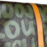 Louis Vuitton Stephen Sprouse Limited Edition Graffiti Keepall 50 Green