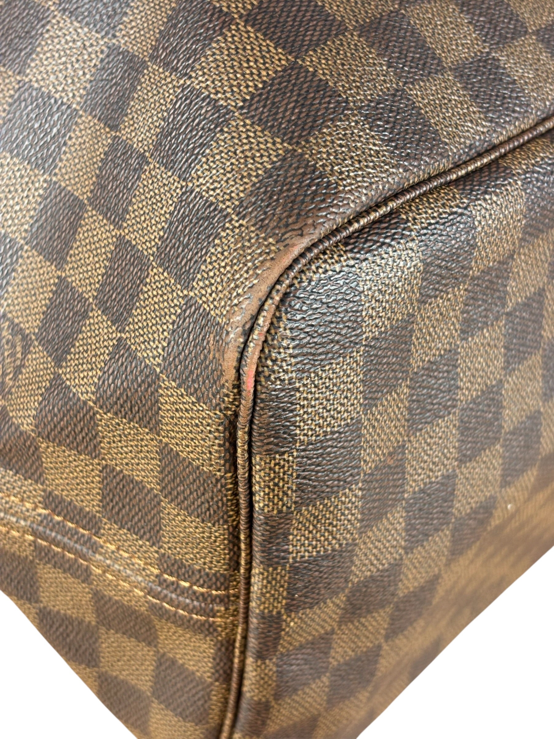 Louis Vuitton Canvas Monogram Damier Ebene Neverfull GM