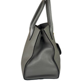 Prada Grey Saffiano Leather Two-Way Tote