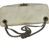 Chanel Ivory Perforated Drill Two-Tone Mademoiselle Flap Bag 2006