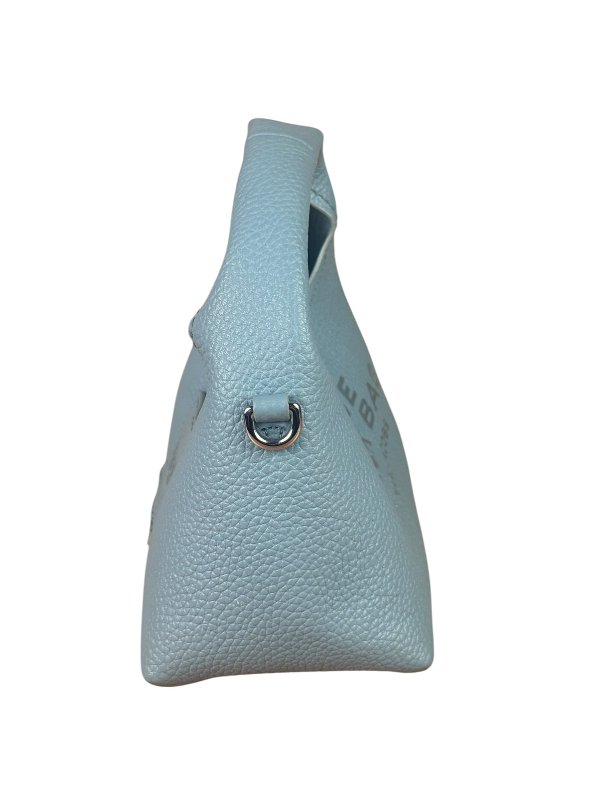 Marc Jacobs Cloud Blue Pebbled Leather Nano The Sack Two-Way Hobo