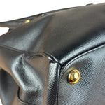Prada Black Galleria Saffiano Leather Tote