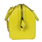 Louis Vuitton Yellow Damier Facette Cube Speedy 20
